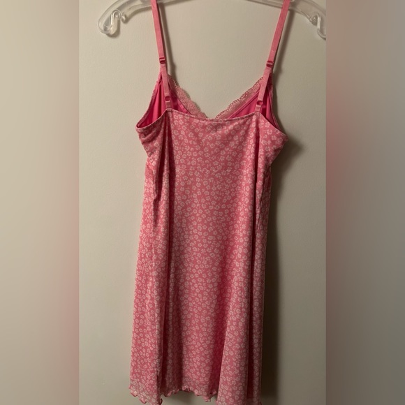 Y2K Pink Floral Dress - Picture 3 of 4